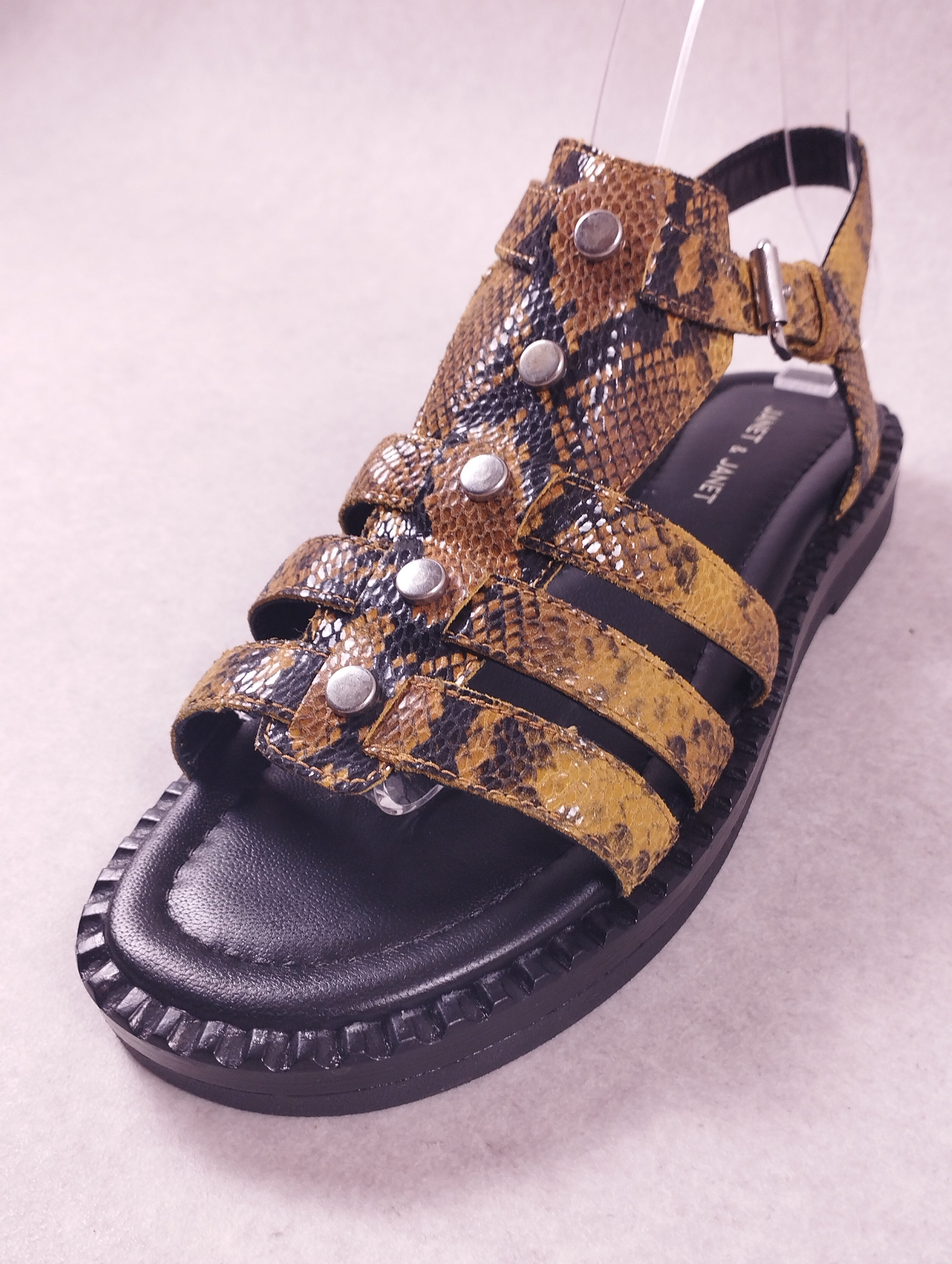 Sandales femme Janet & Janet Satiro 45006 jaune Pointure 37