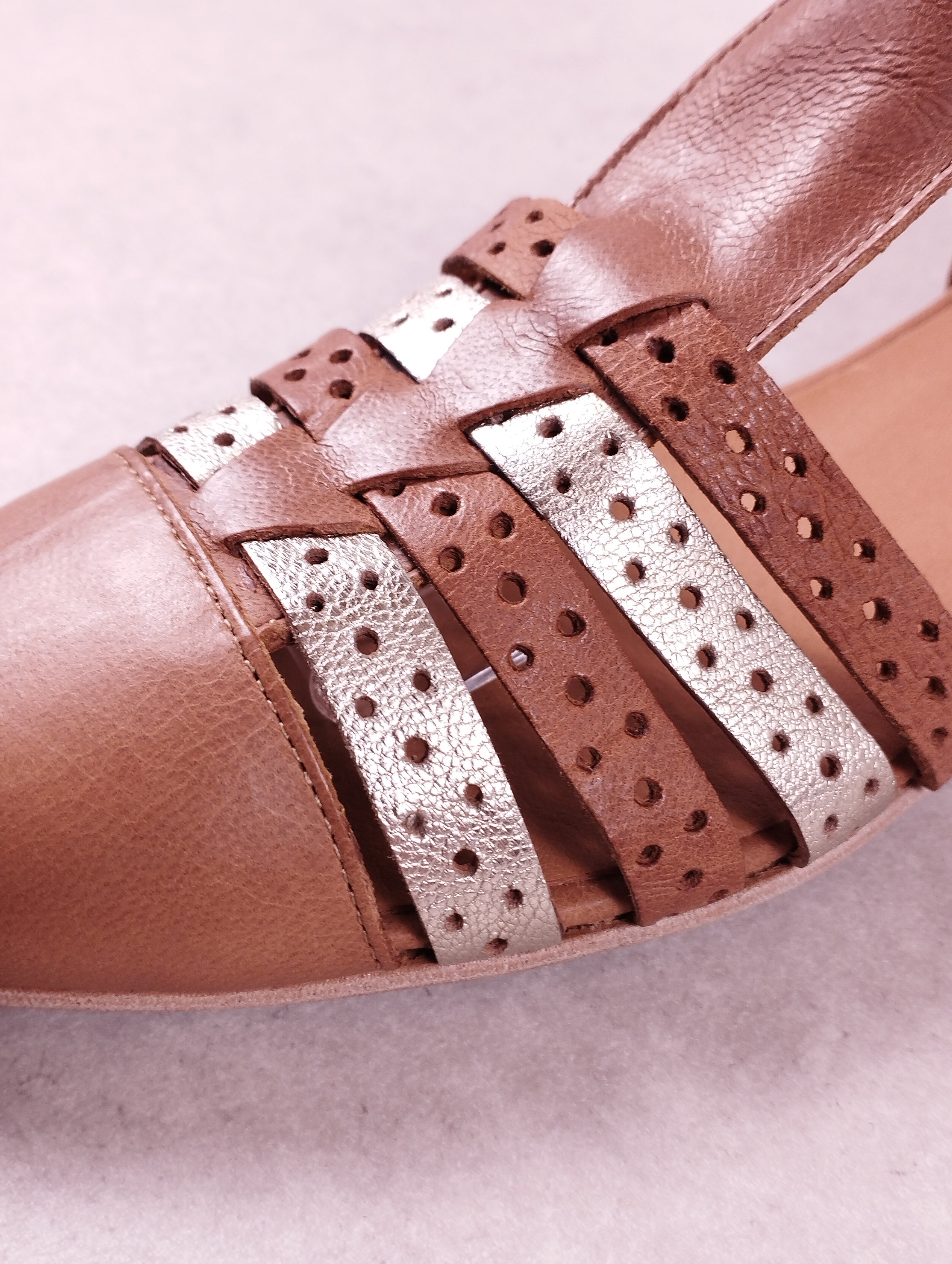 Sandales femme Emilie Karston Jobano ambre 38