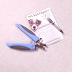 Coupe griffes pour chien et chat Cleanse Pet Nail Clipper bleu