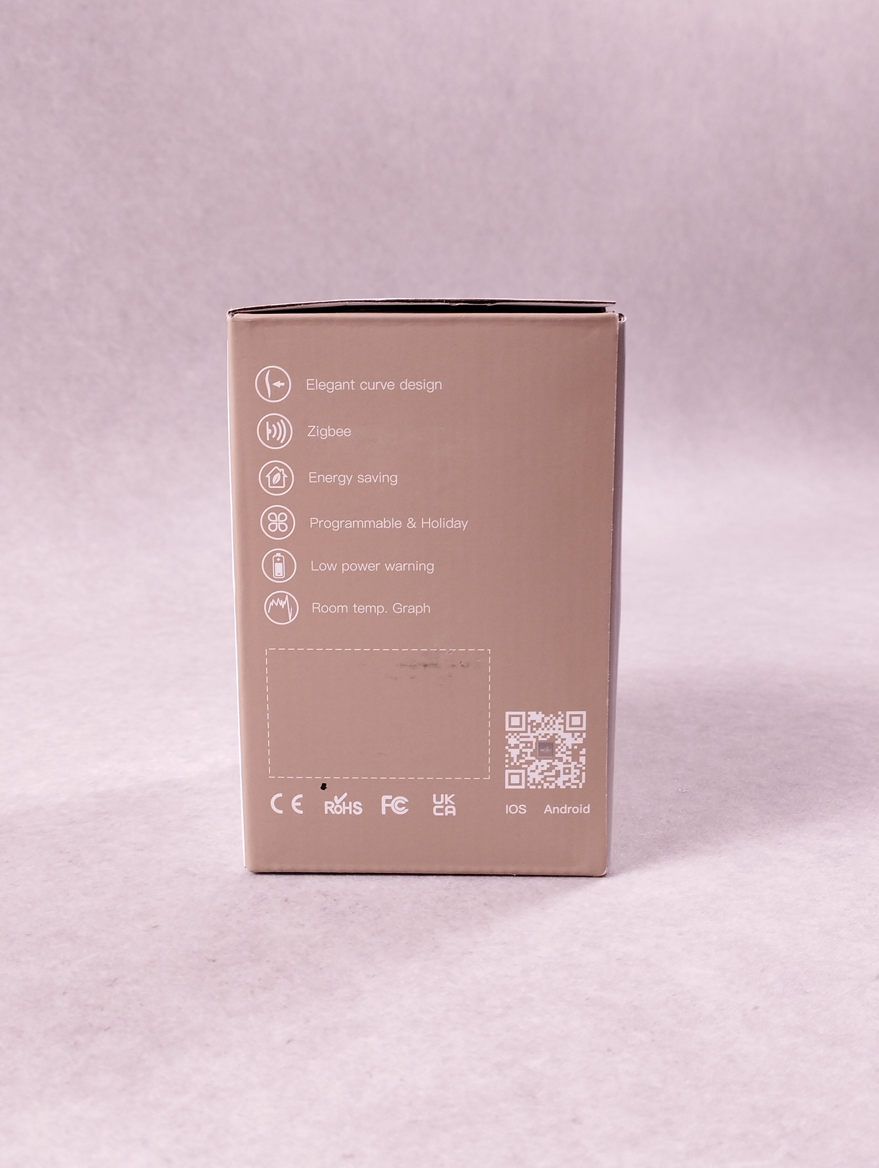 Tête thermostatique connectée Moes Smart Thermostat blanc