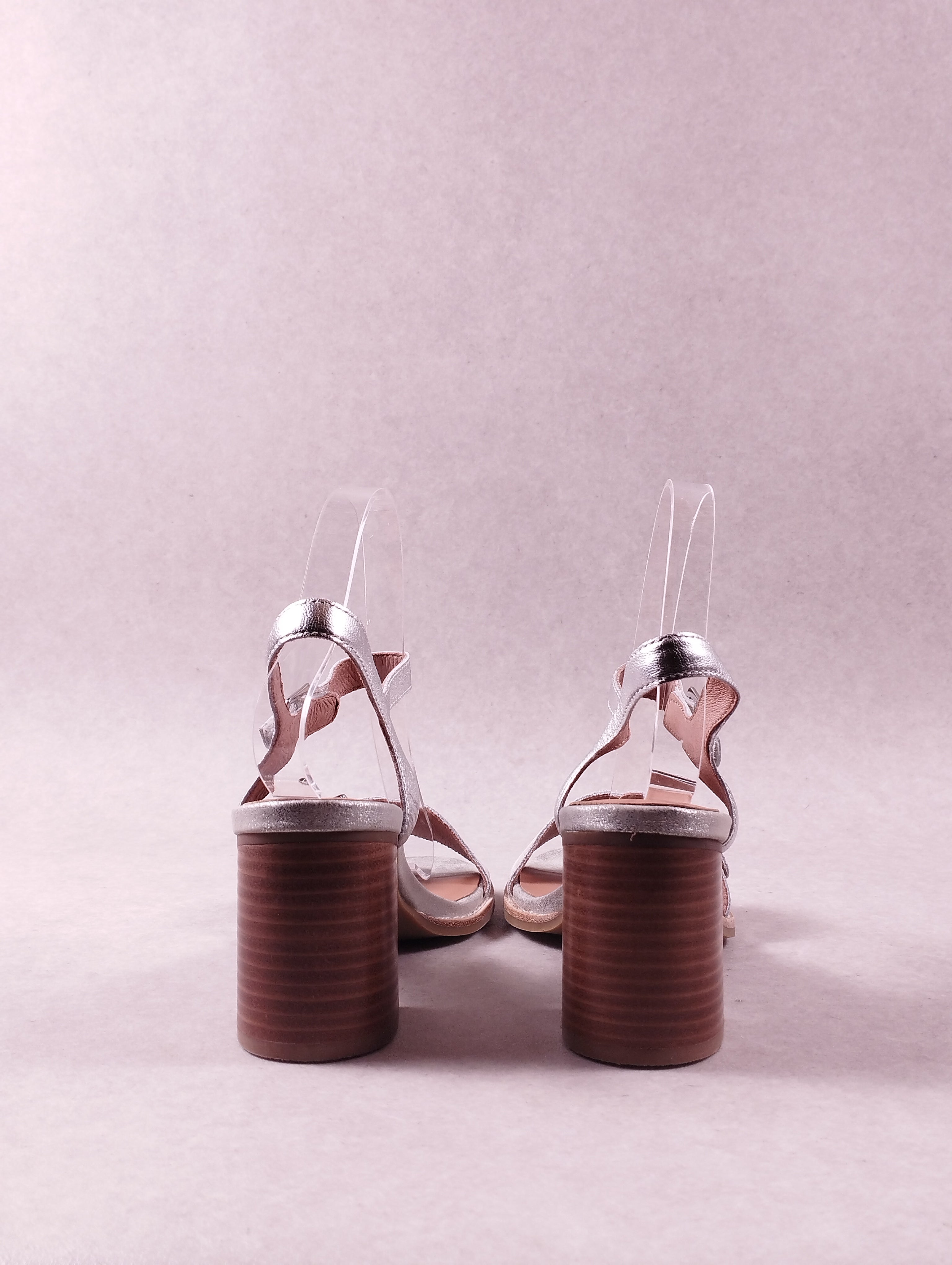 Sandales femme Emilie Karston Lison argent 39
