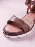 Sandales femme Emilie Karston Kilgum kaki 36