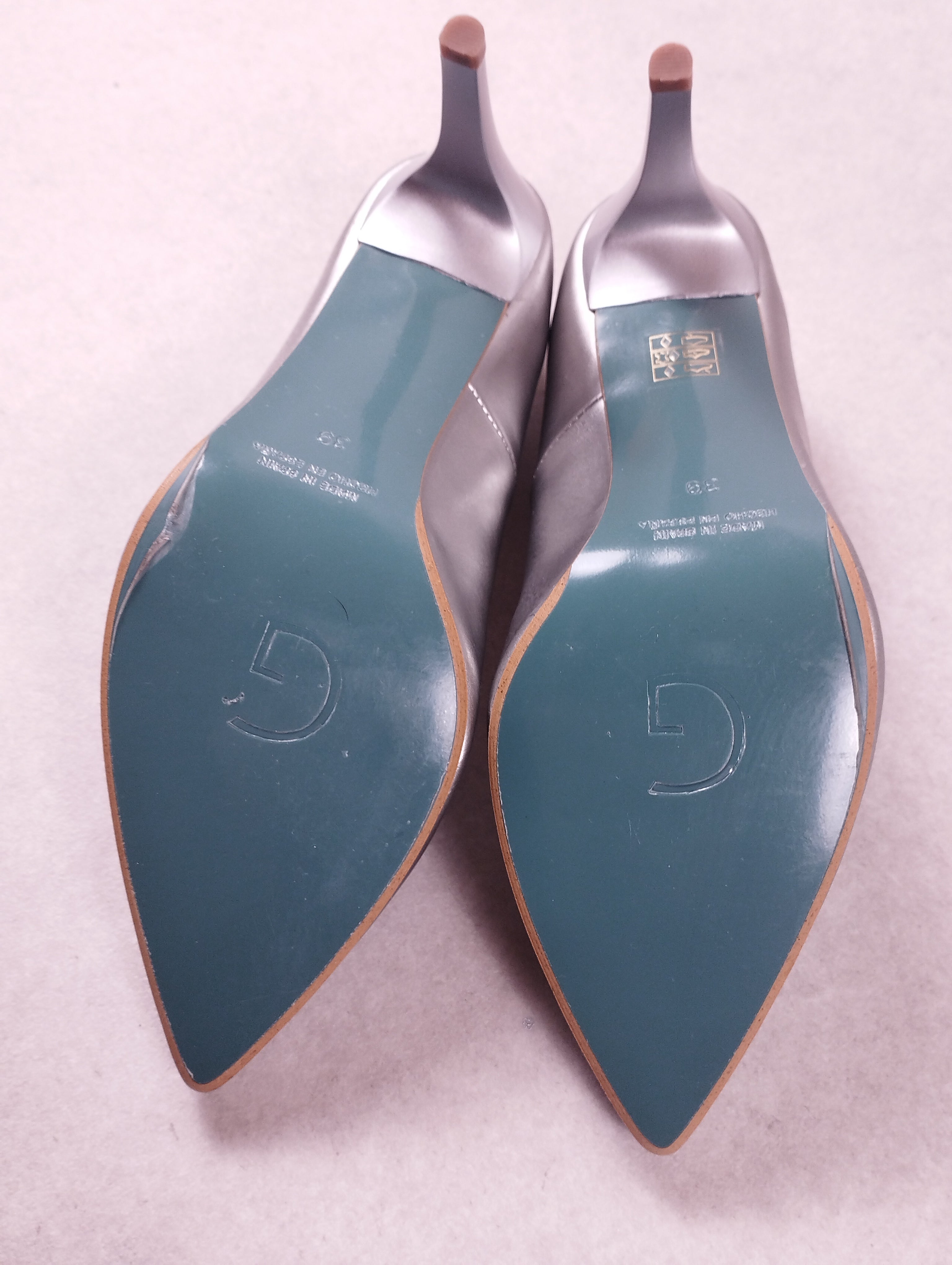 Escarpins femme Giulia G.8.Giulia 8 argent pointure 39