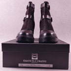 Boots femme Emanuele Crasto 55-006 marron foncé 41