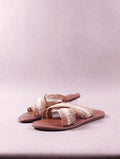 Mules femme L’Atelier Tropézien SH 408 rafia white multi Pointure 38