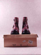 Boots femme Lola Cruz 109T16HS rouge bordeaux Pointure 37
