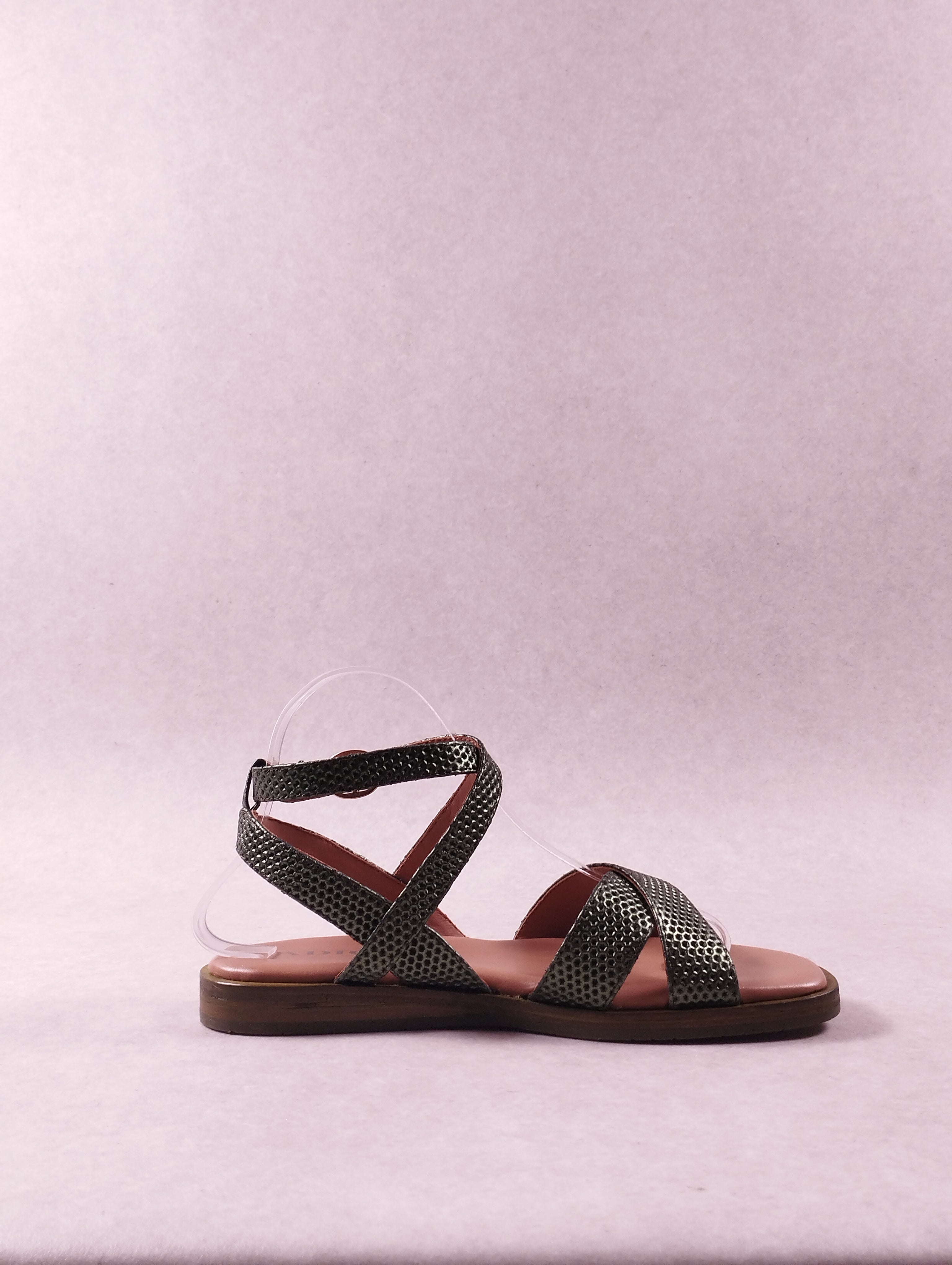 Sandales femme Adige A.BRICE V5 Mustang Kaki Pointure 38