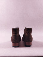 Boots femme Intemporelle Guy 2 velours kaki Pointure 38