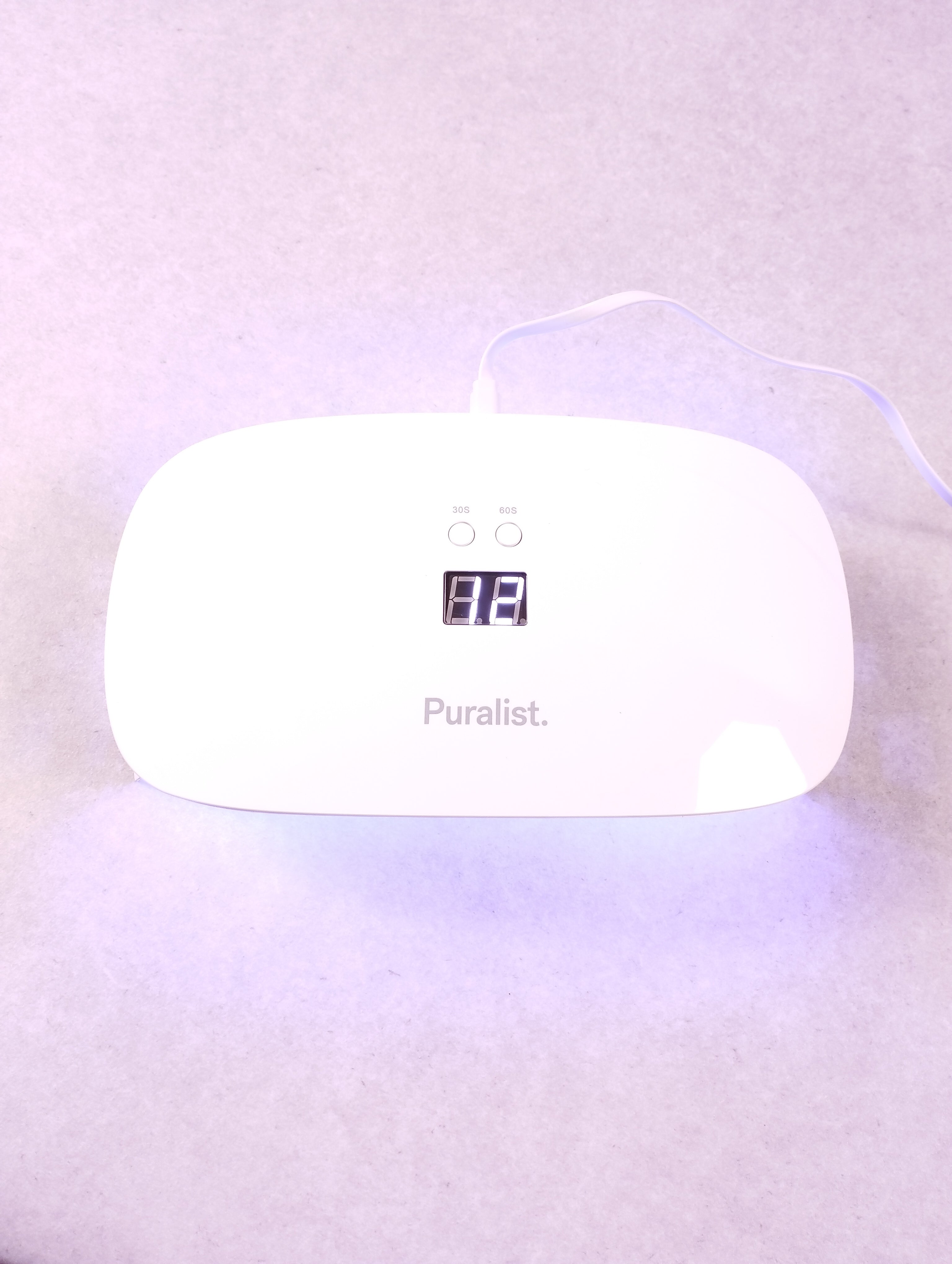 Lampe LED pour vernis semi-permanent Puralist 24W blanc