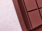 Lot de 2 moules en silicone pour 6 tablettes épaisses marron (V10)