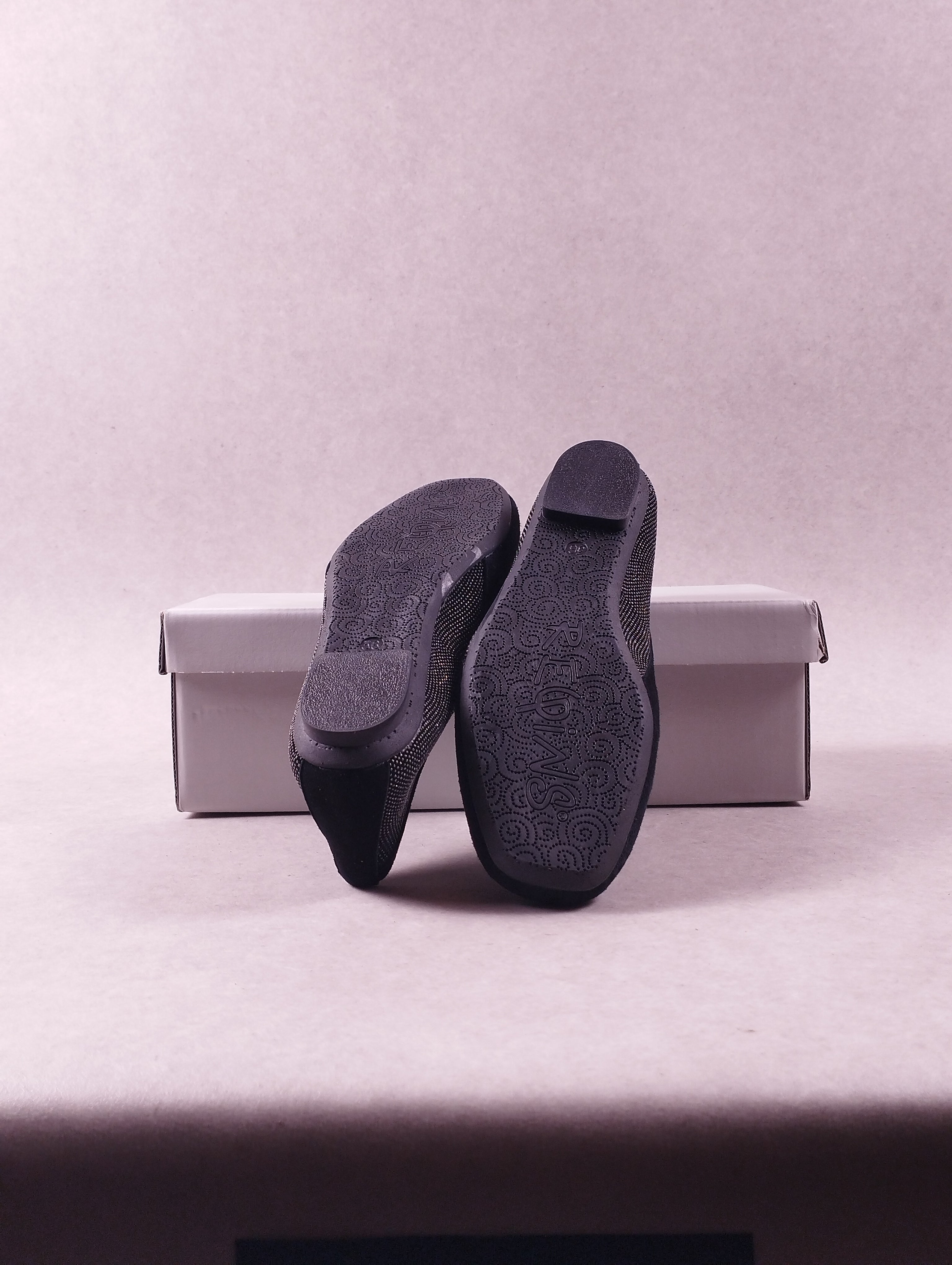 Ballerines femme Reqins Hirisse noir argent pointure 36
