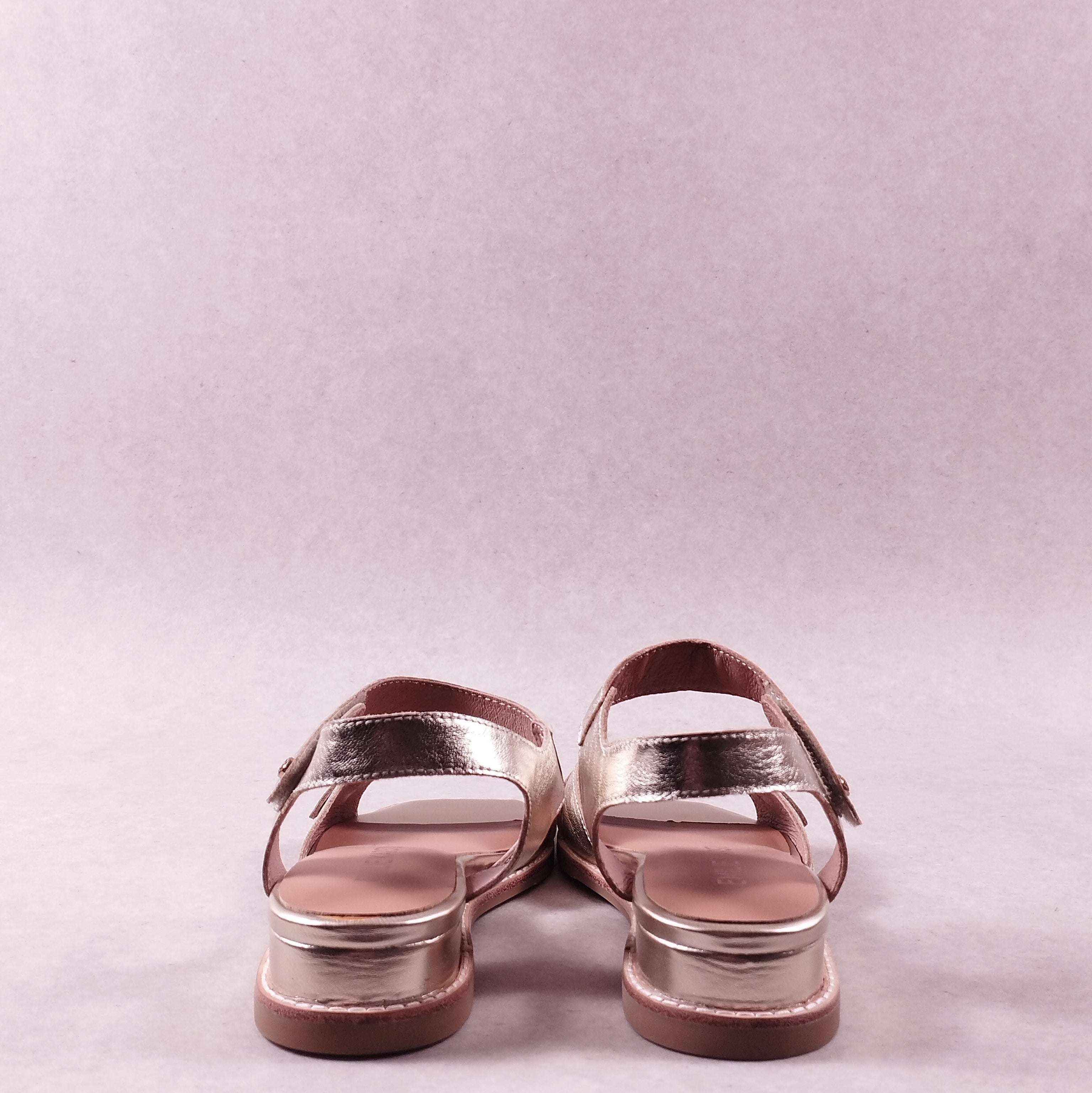 Sandales femme Emilie Karston Katia platine 36