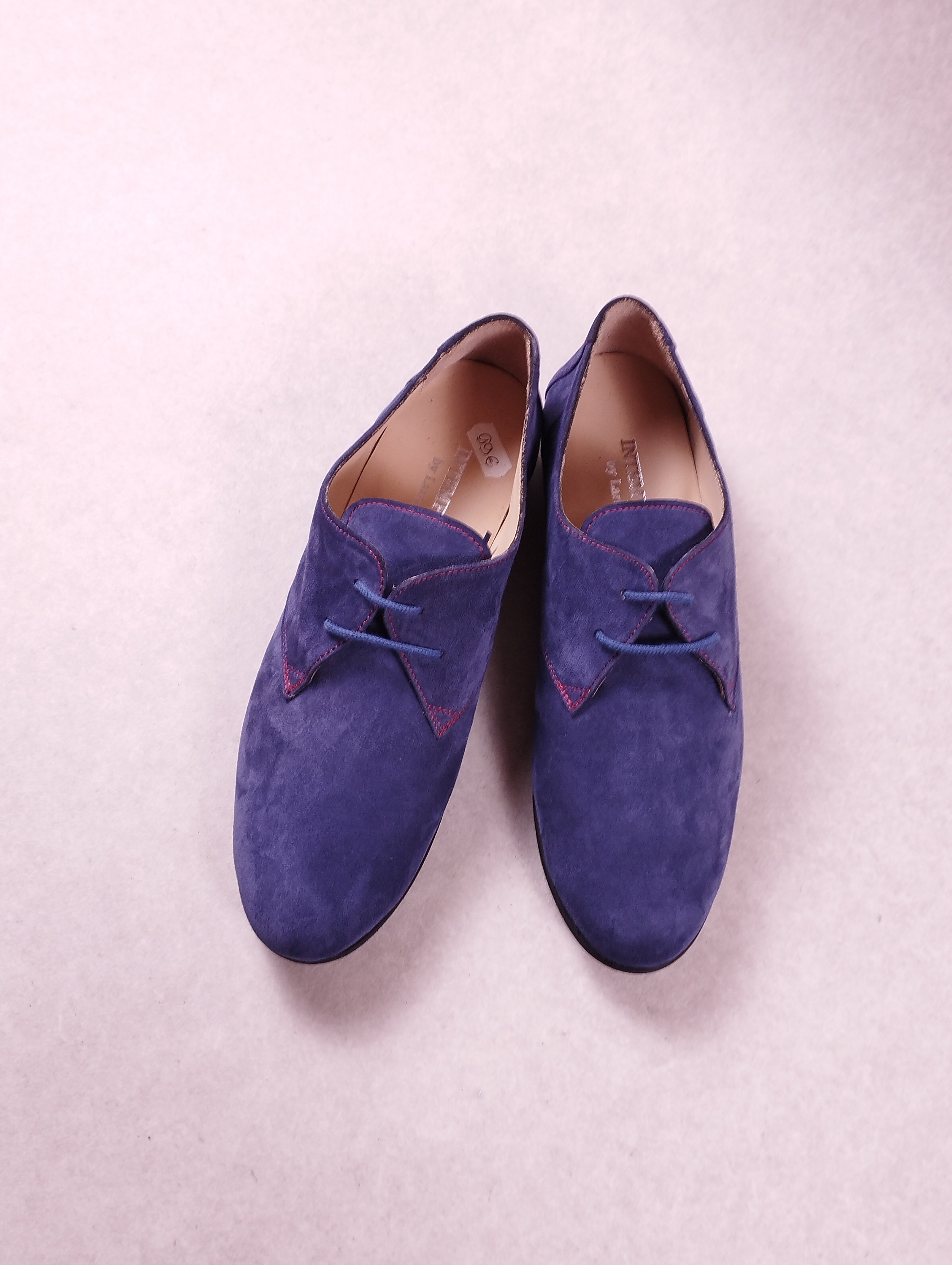Derbies femme Intemporelle Jazz bleu Pointure 39