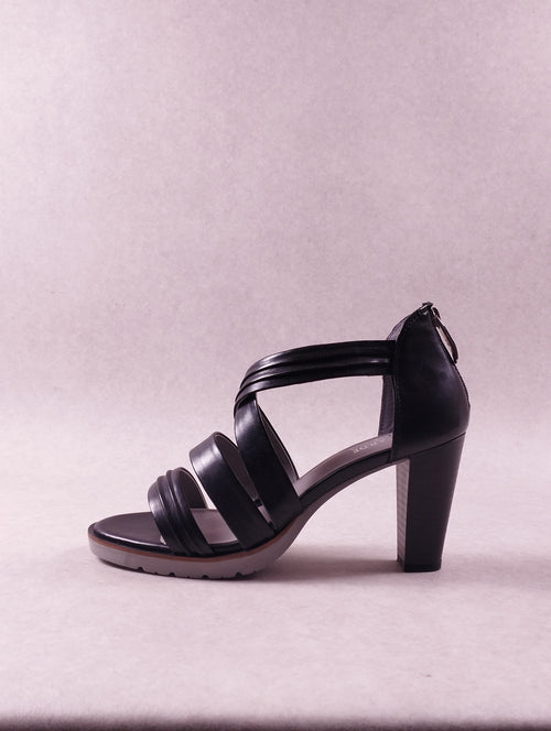 Sandales femme Regarde le Ciel Sylvie-75 noir 40
