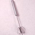 Mousseur à lait manuel inox argent 25 cm