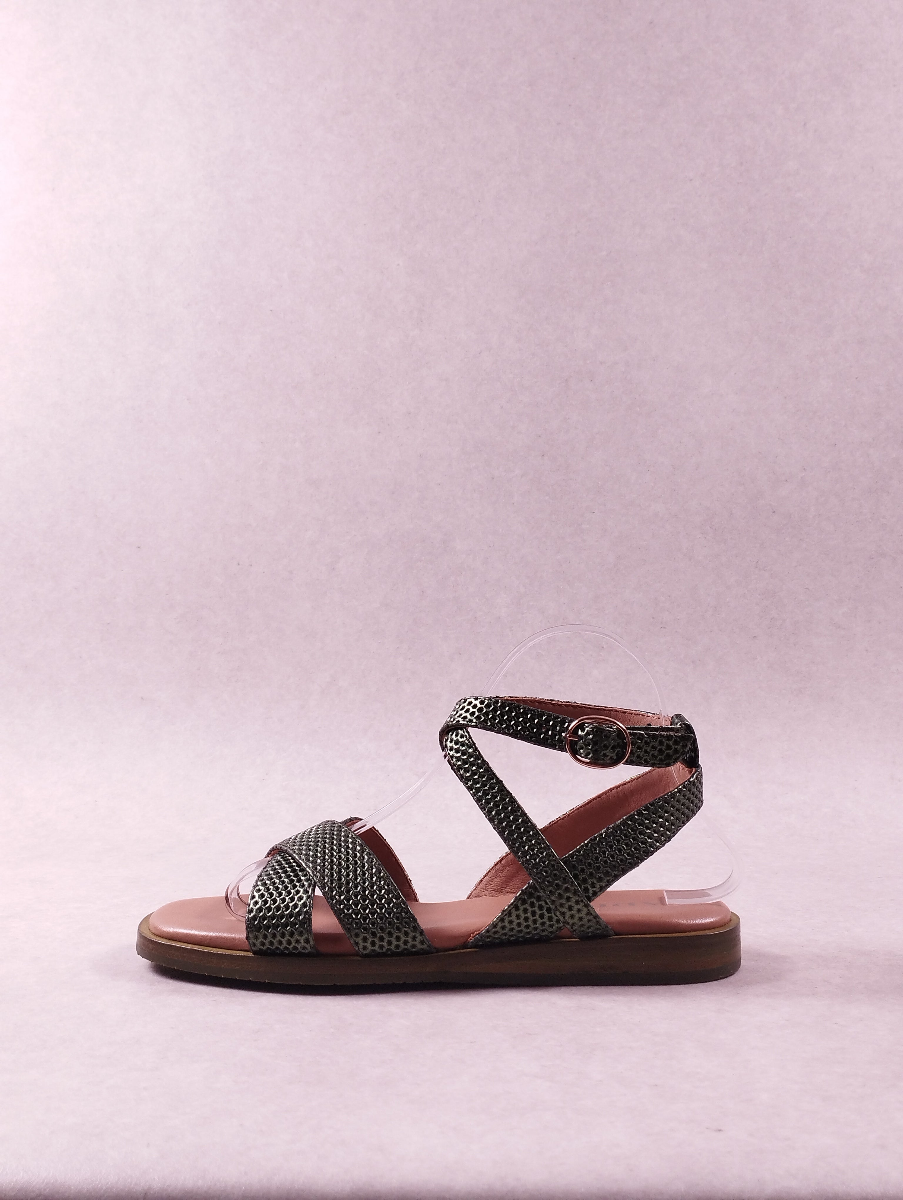Sandales femme Adige A.BRICE V5 Mustang Kaki Pointure 38
