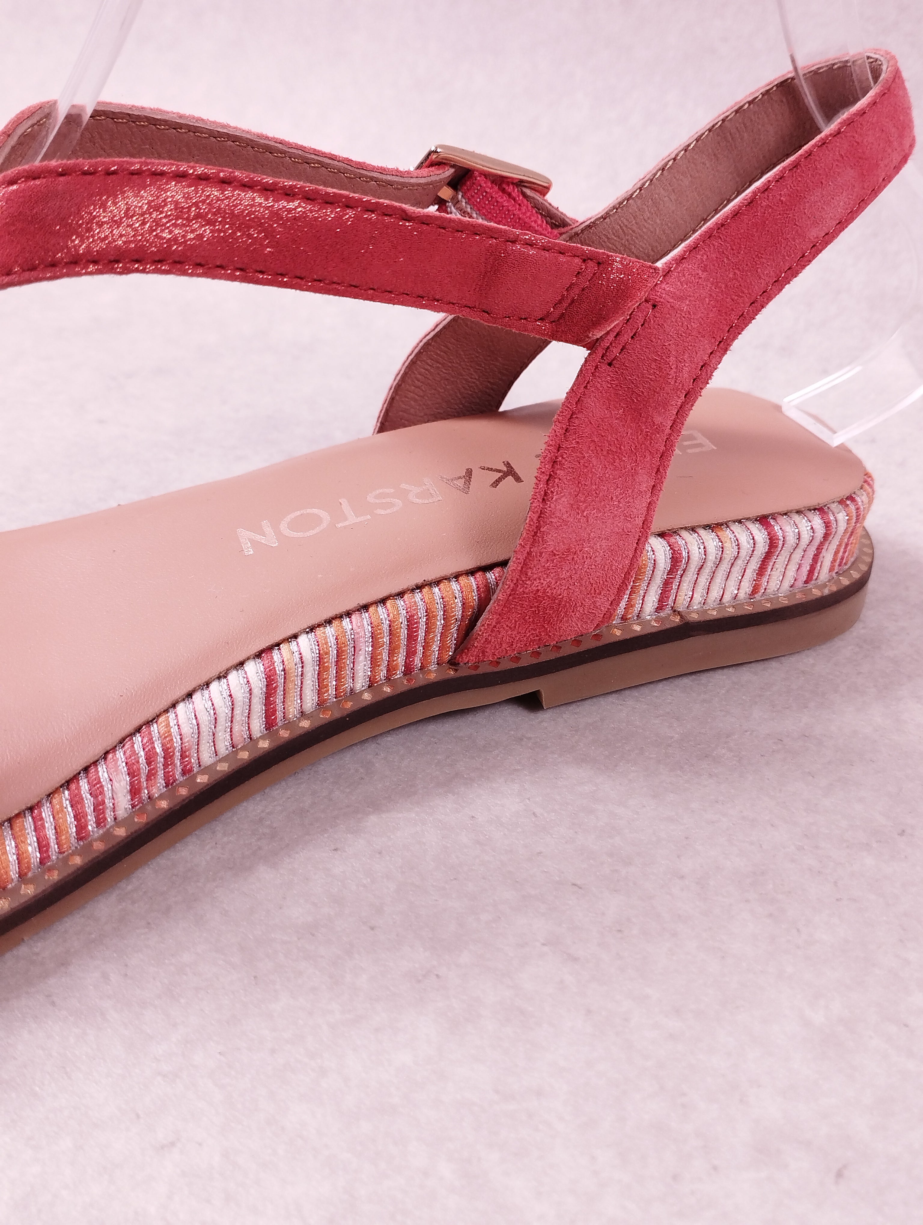 Sandales femme Emilie Karston Soten orange 38