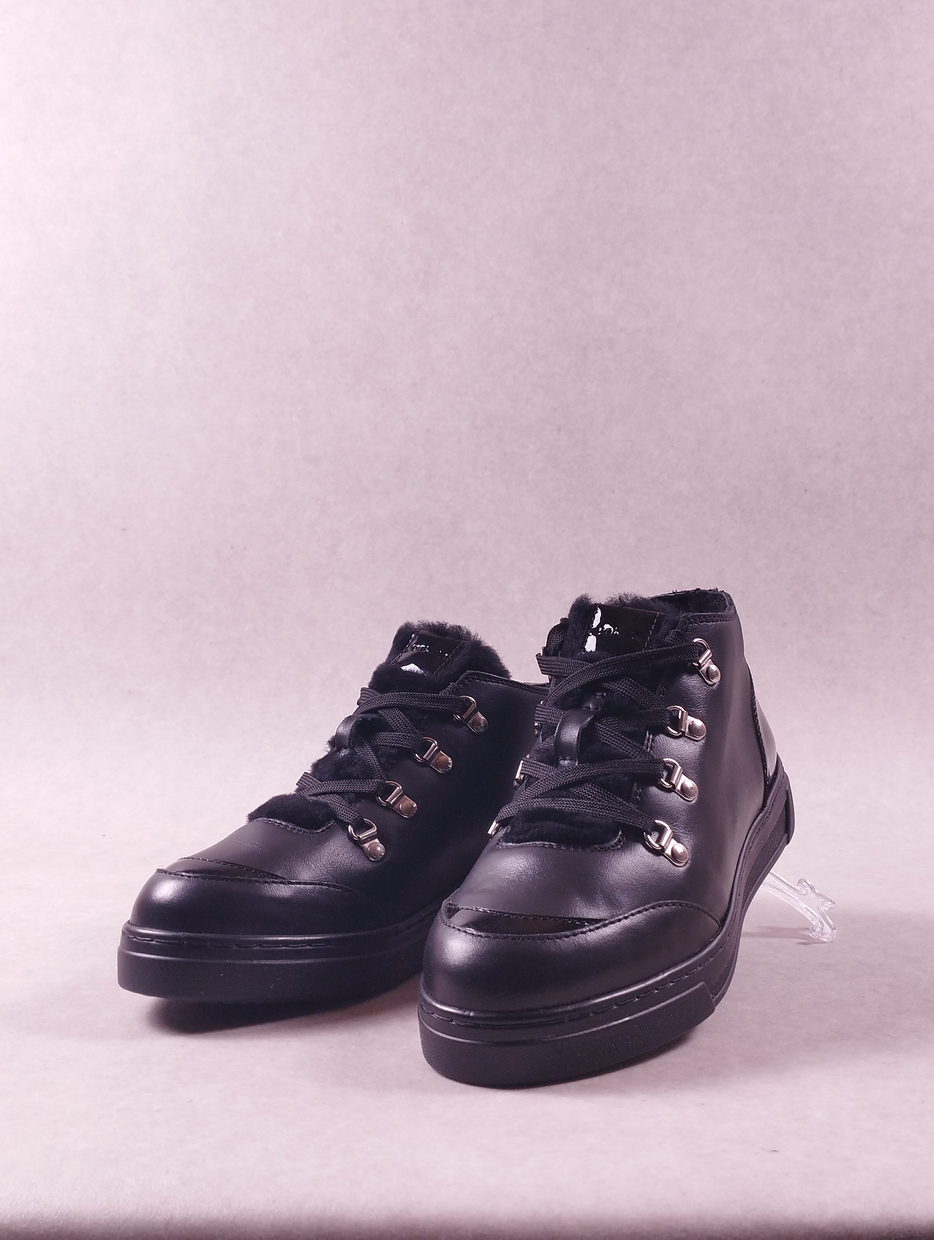 Chaussures montantes femme Unisa Frius-NF Black noir pointure 36