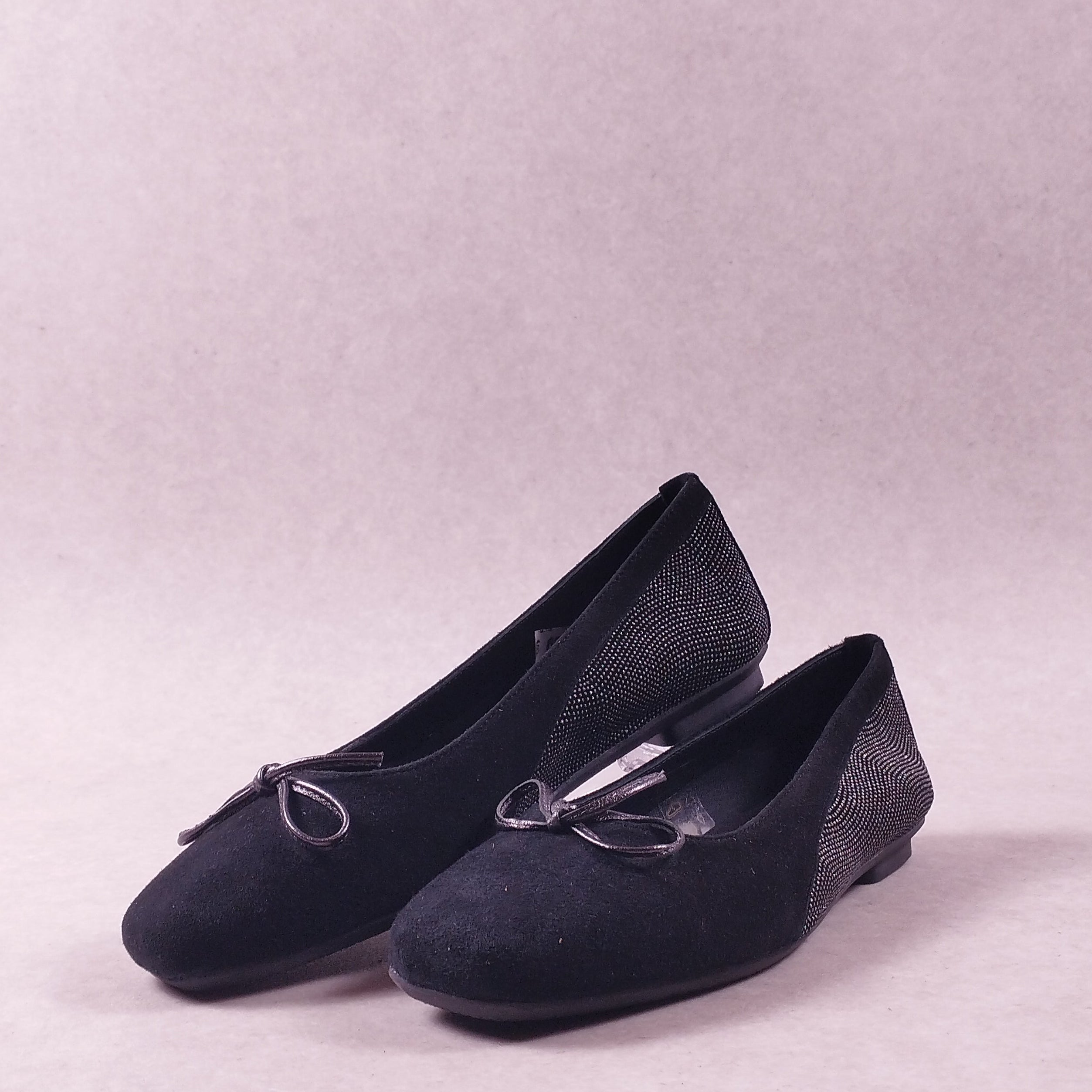 Ballerines femme Reqins Hirisse noir argent pointure 36