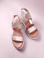 Sandales femme Adige Carmen V4 Galaxy Desert doré 41