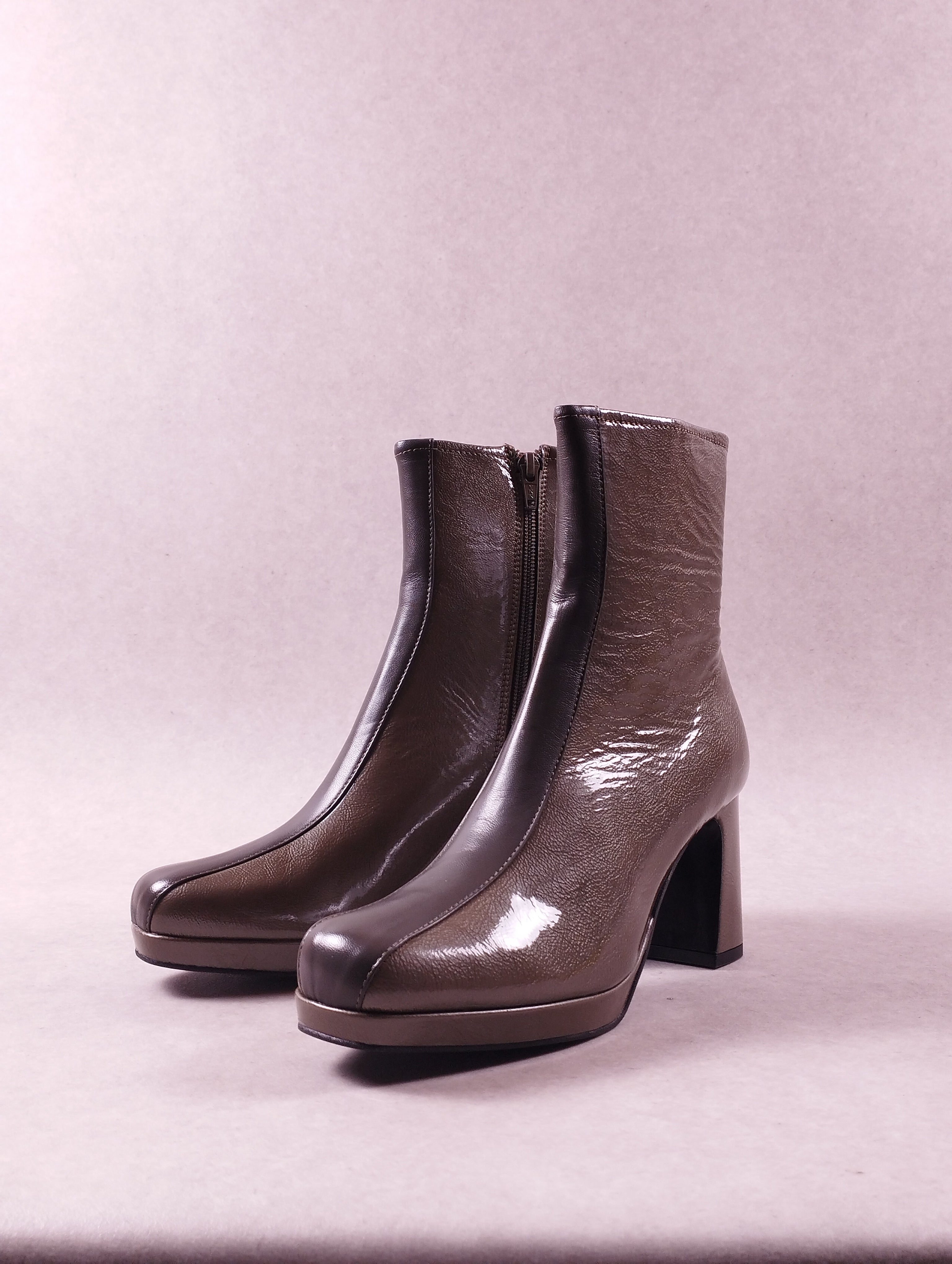 Boots femme Too by Virus 30535/02 musgo dark grey Pointure 39