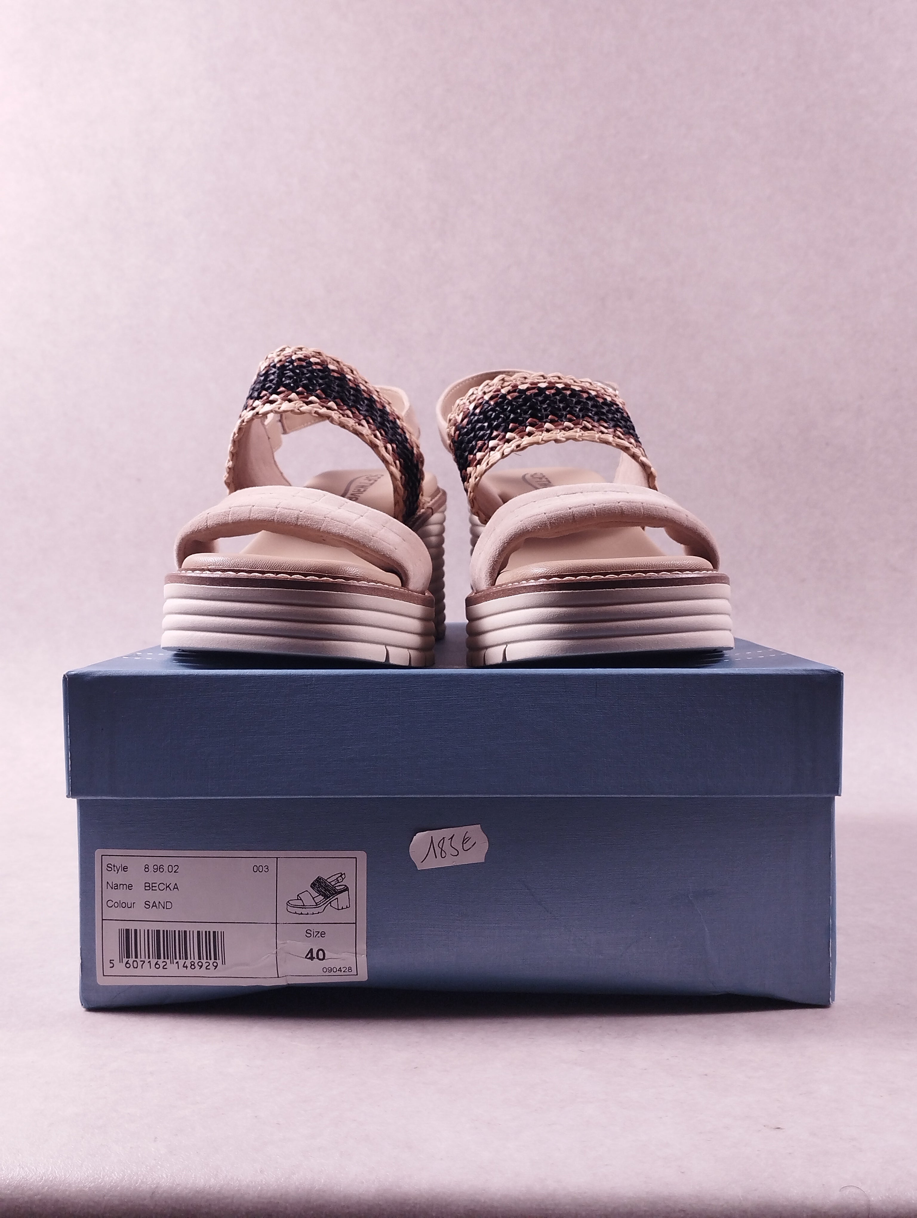 Sandales femme Softwaves Becka 8.96.02 sand pointure 40