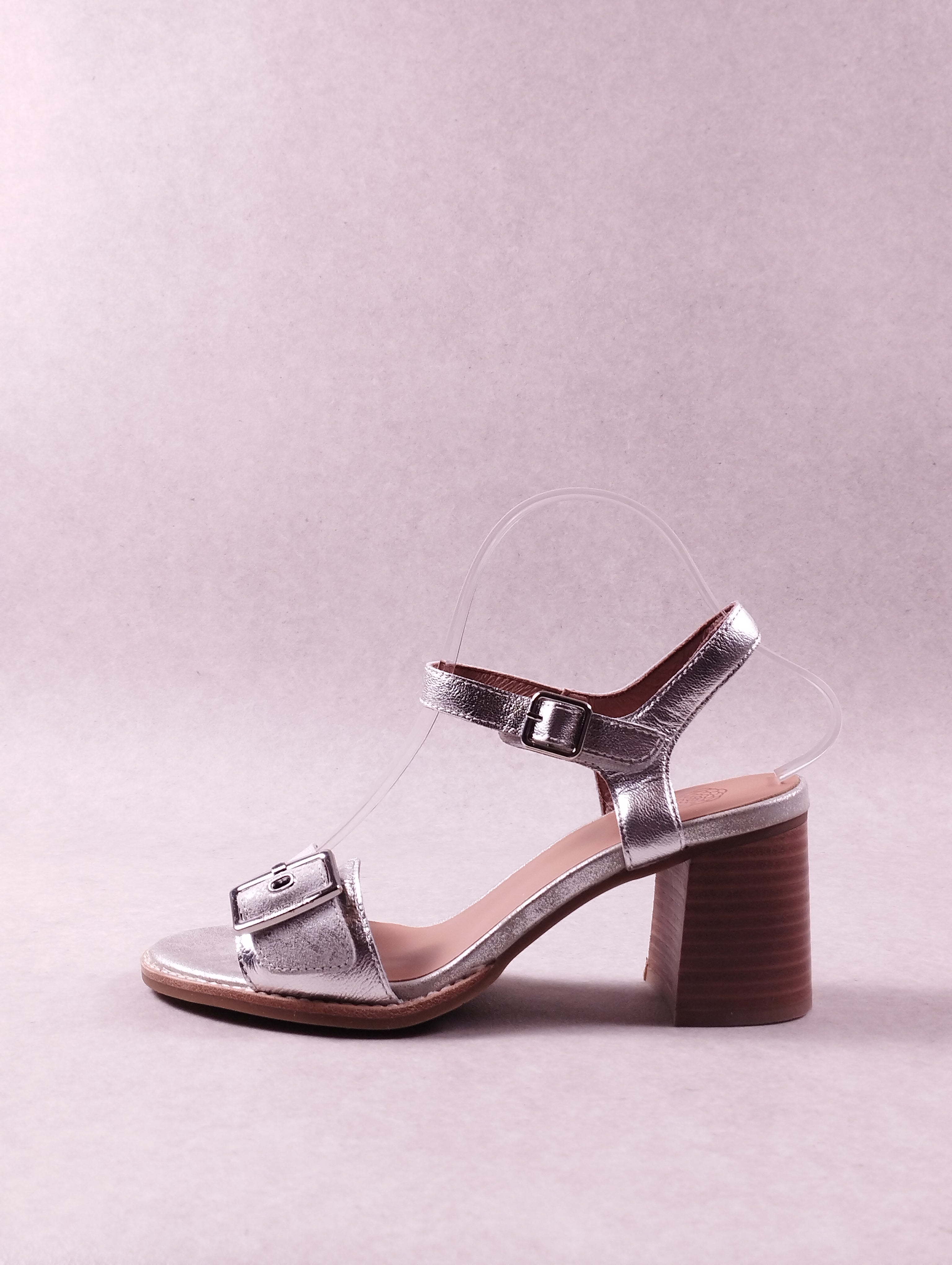 Sandales femme Emilie Karston Lison argent 39