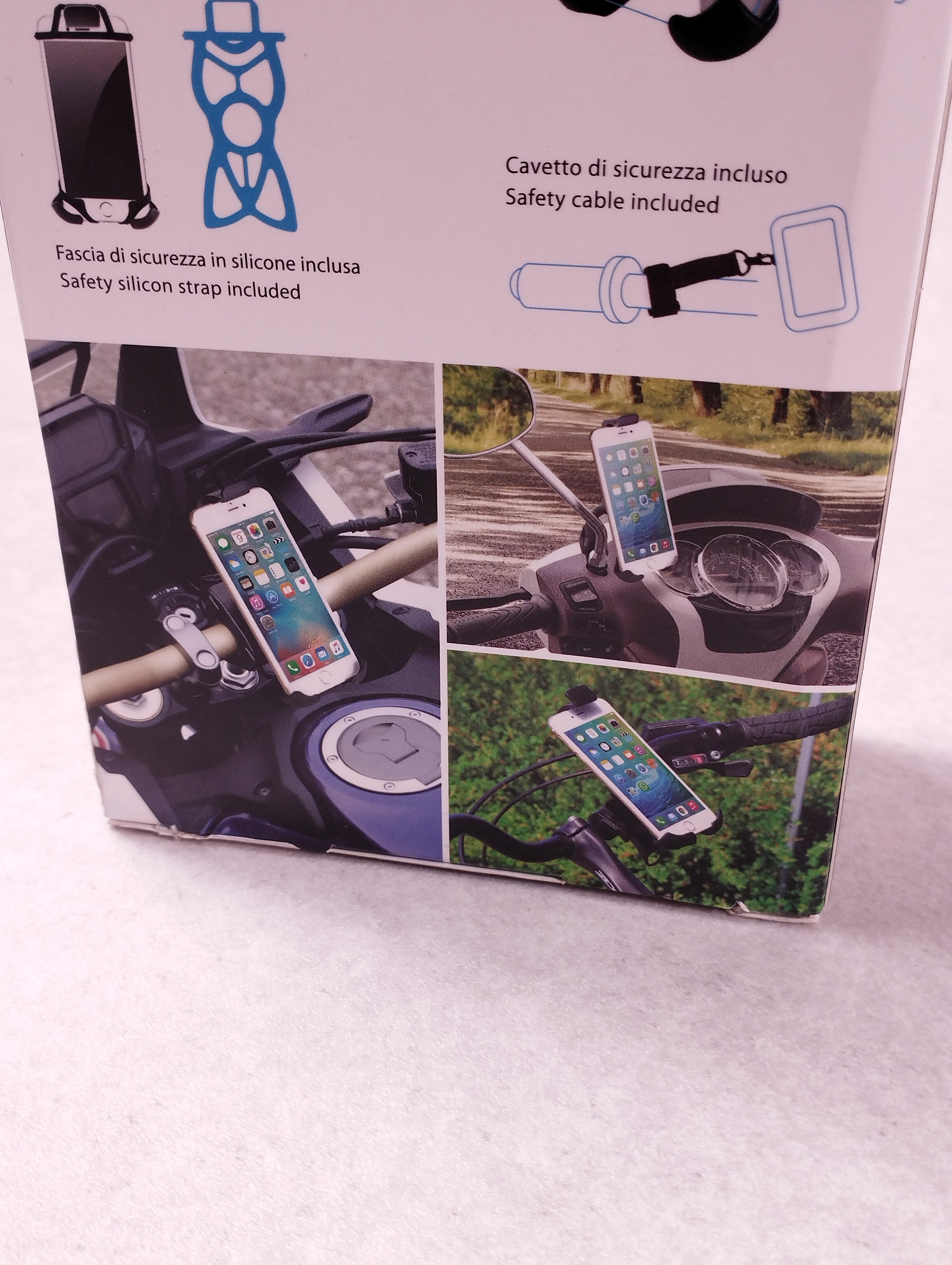 Kit support téléphone moto scooter vélo Optiline Opti-Case Air Flow + Opti-Bar 90453/90560