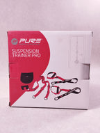 Sangles d’entraînement suspension PURE Suspension Trainer Pro rouge noir