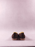 Ballerines femme Intemporelle Omega velours kaki Pointure 38