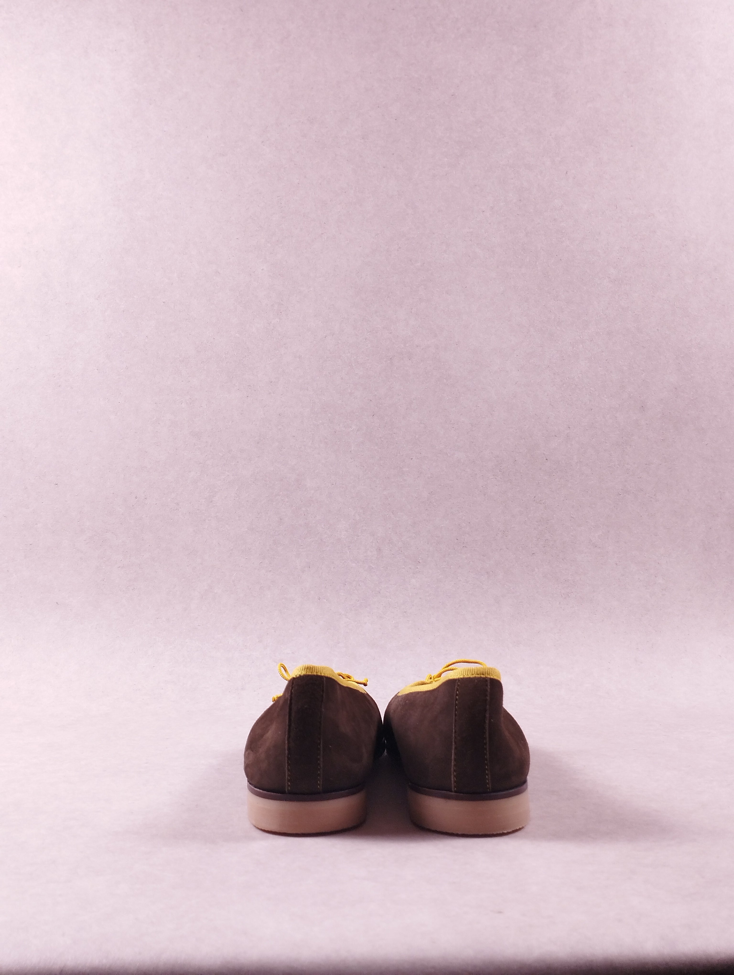 Ballerines femme Intemporelle Omega velours kaki Pointure 38