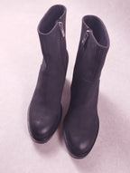 Boots femme Emilie Karston Irène noir grainé pointure 40