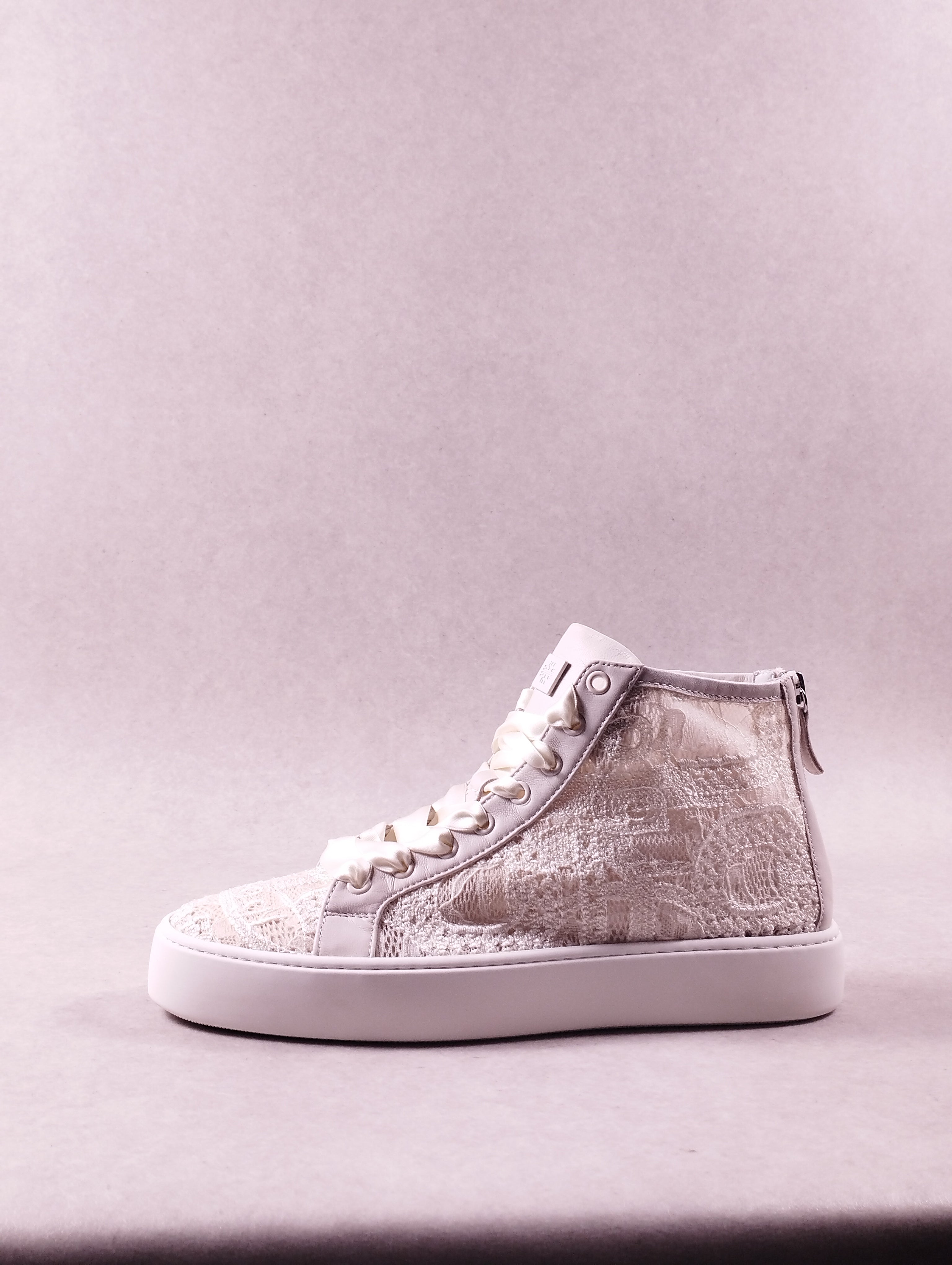 Baskets montantes femme Högl 5-10 0378 crème 38,5