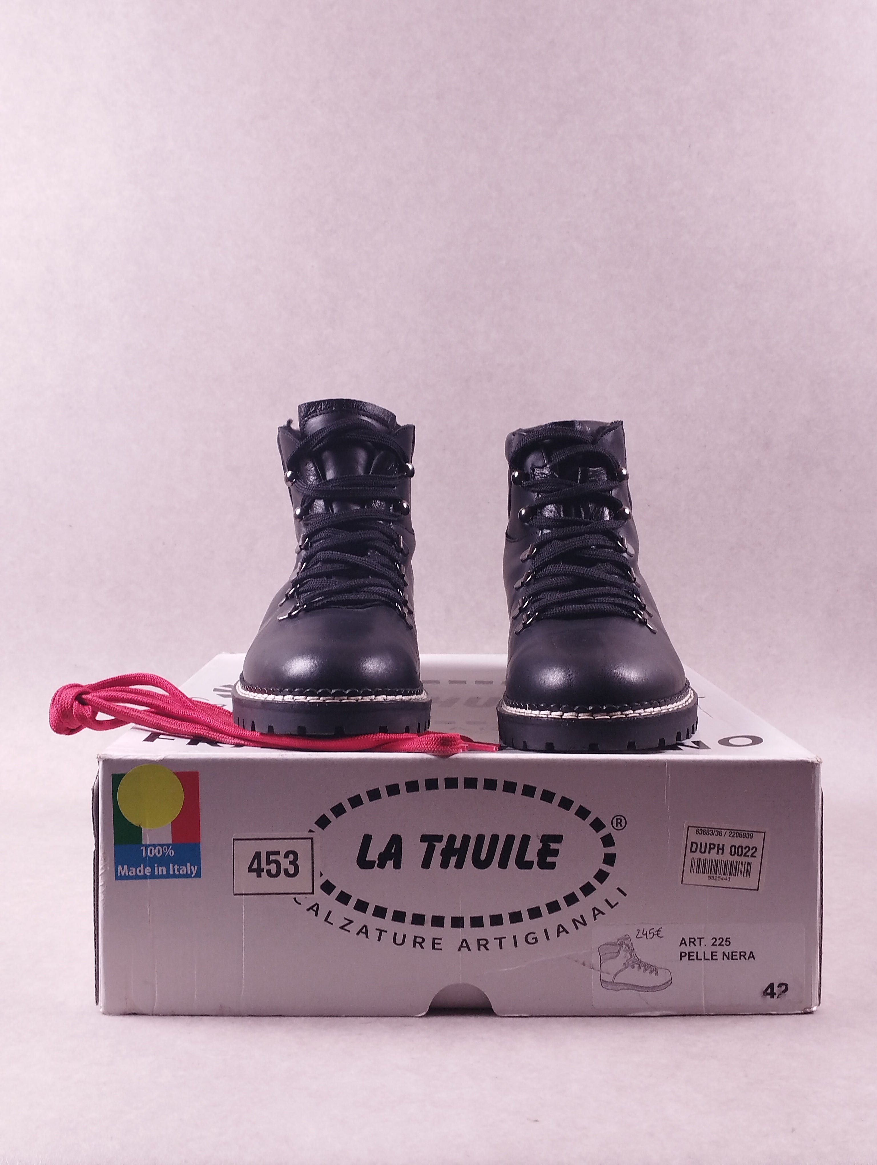 Chaussures montantes mixte La Thuile Art.225 noir 42