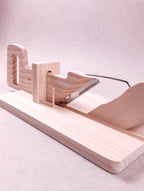 Guillotine à saucisson Bonjour bois lame inox 28 x 16,5 cm
