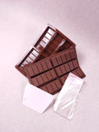 Kit moules silicone tablettes chocolat (V6) marron 25,5 × 17 cm