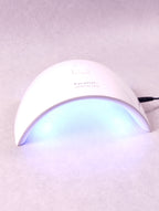 Lampe UV LED ongles Puralist blanc 24W demi lune