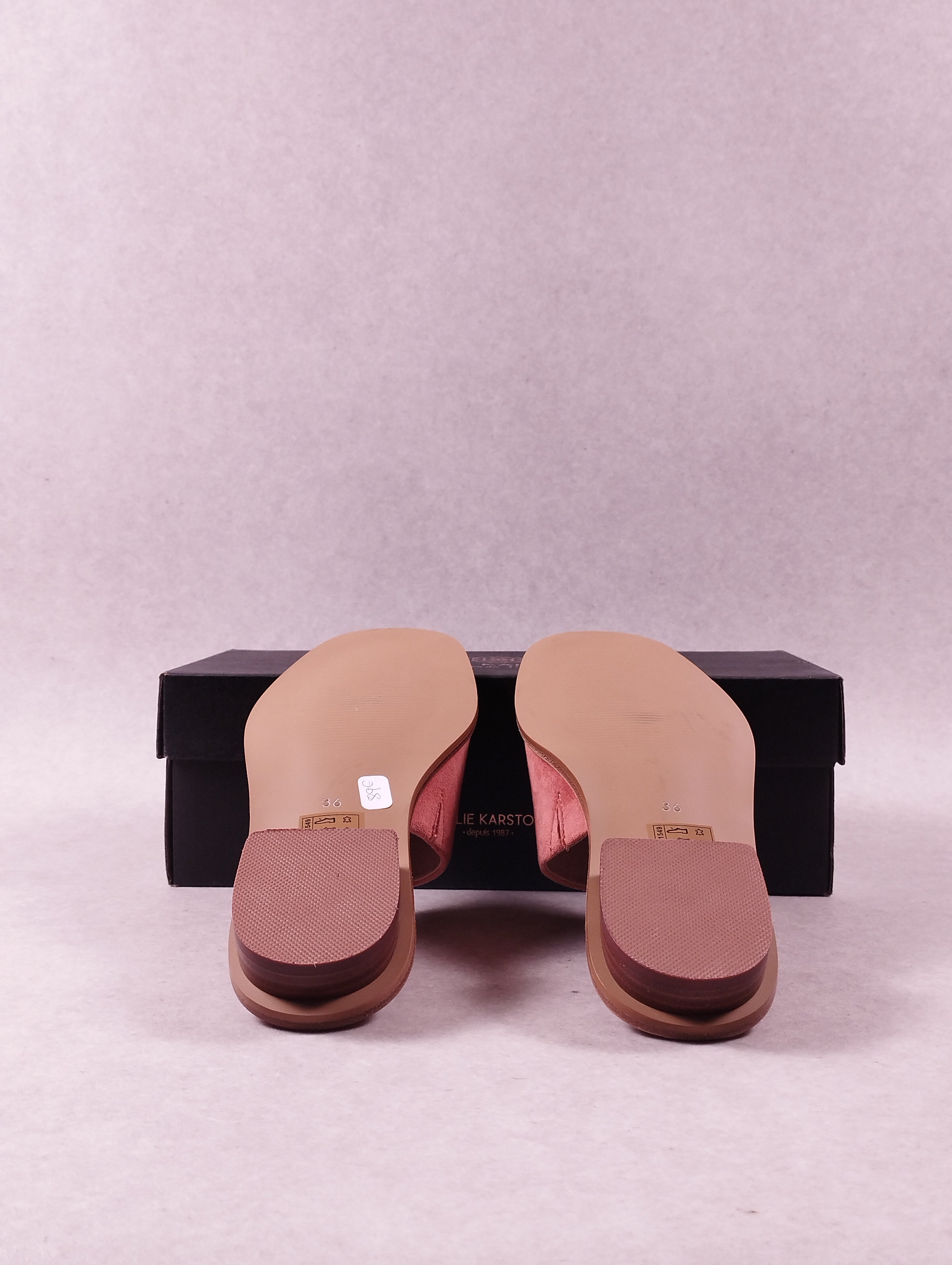 Sandales femme Emilie Karston Korail orange 36