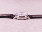 Montre homme Lotus 18671/1 cadran blanc bracelet cuir marron