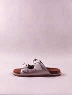 Sandales femme Emilie Karston Yako argent 36