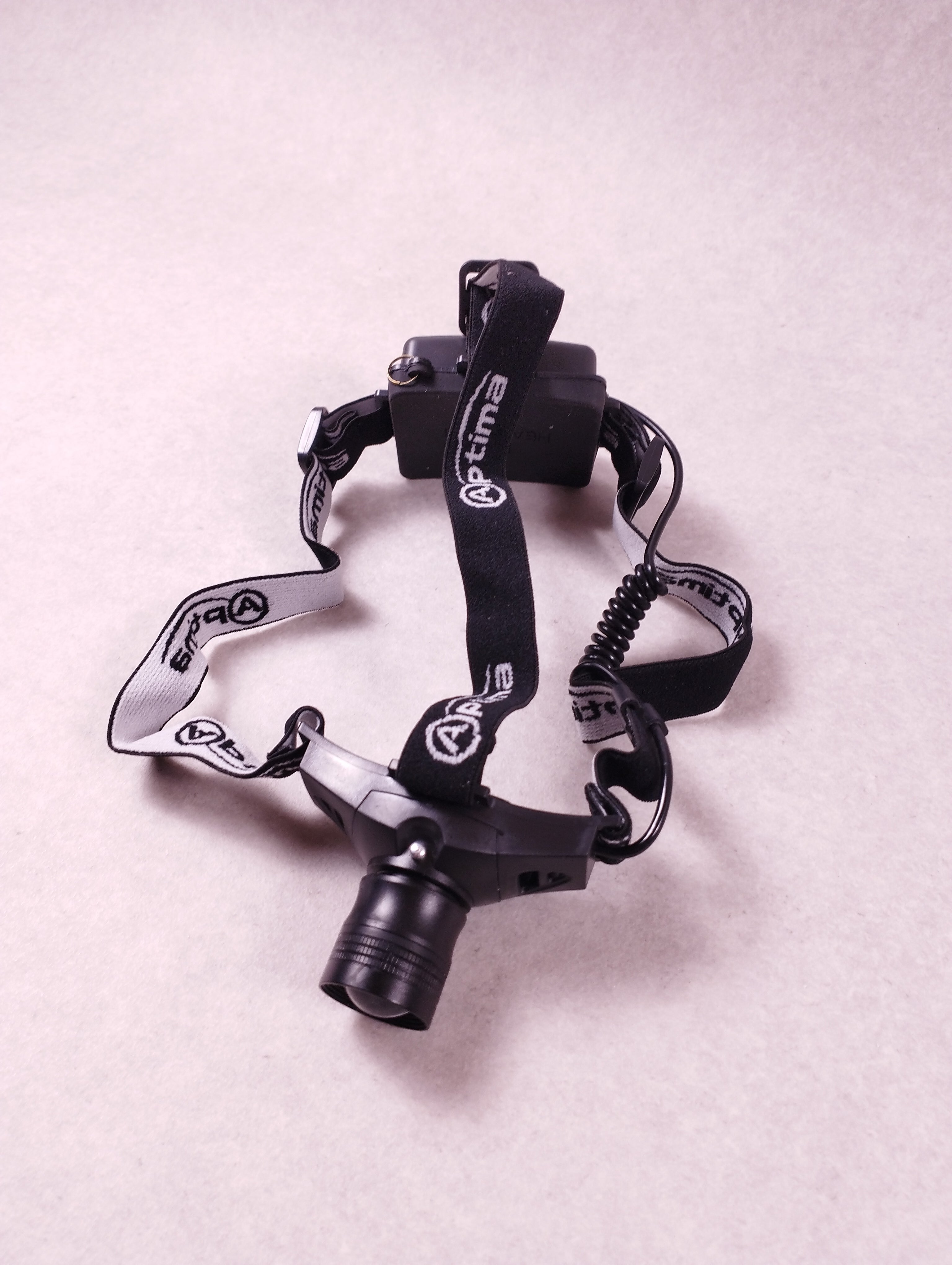 Lampe frontale Optima LA 60120 noir