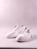 Baskets femme Regard Nico 01 veau blanc pointure 36