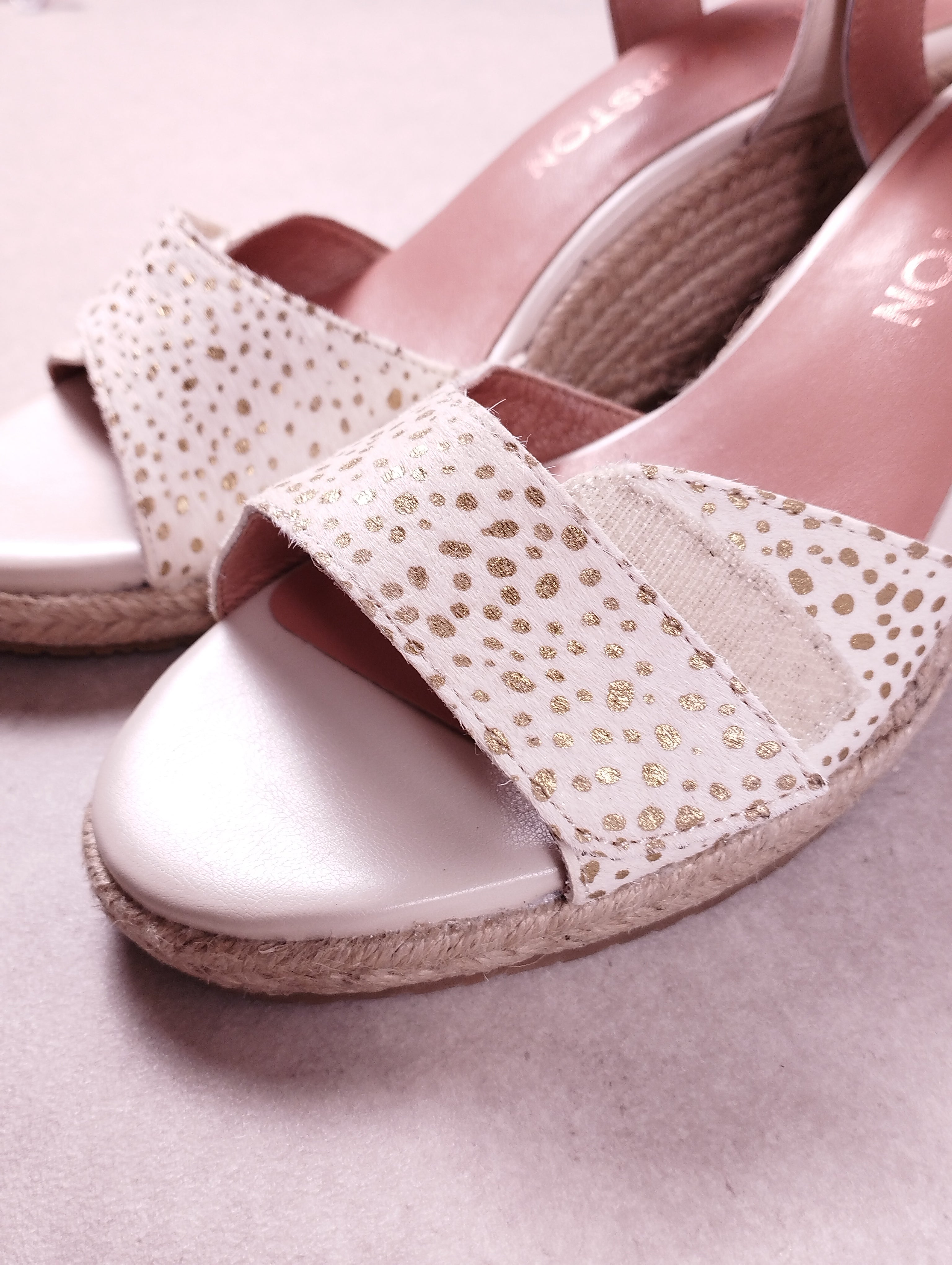 Sandales femme Emilie Karston Eleonor crème 40