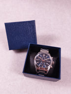 Montre homme Lotus 18690/2 chronograph cadran bleu bracelet acier