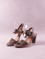 Sandales femme Emilie Karston Ruzee kaki 39