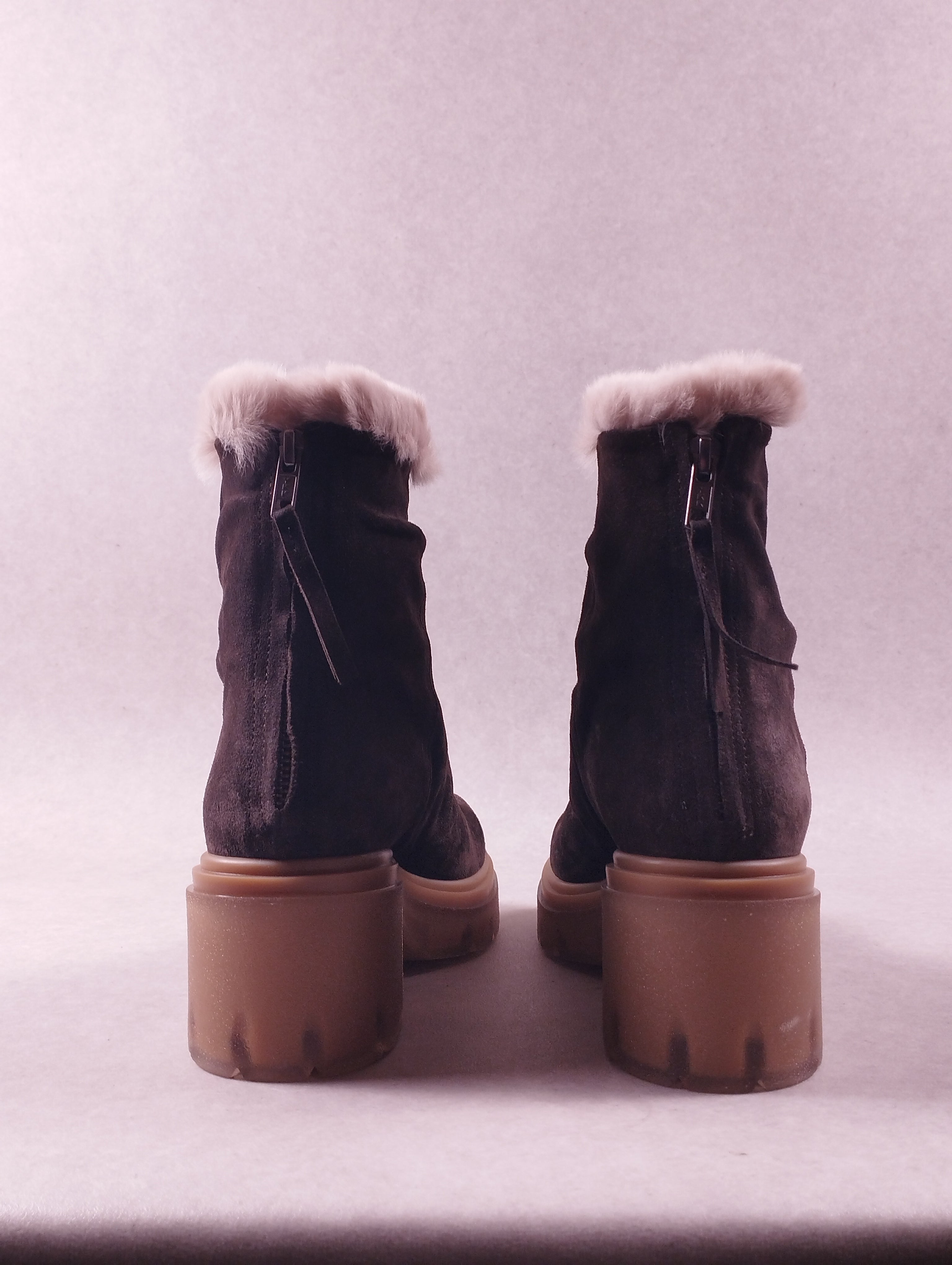 Boots femme Fru.it 7840M marron fourrure 38