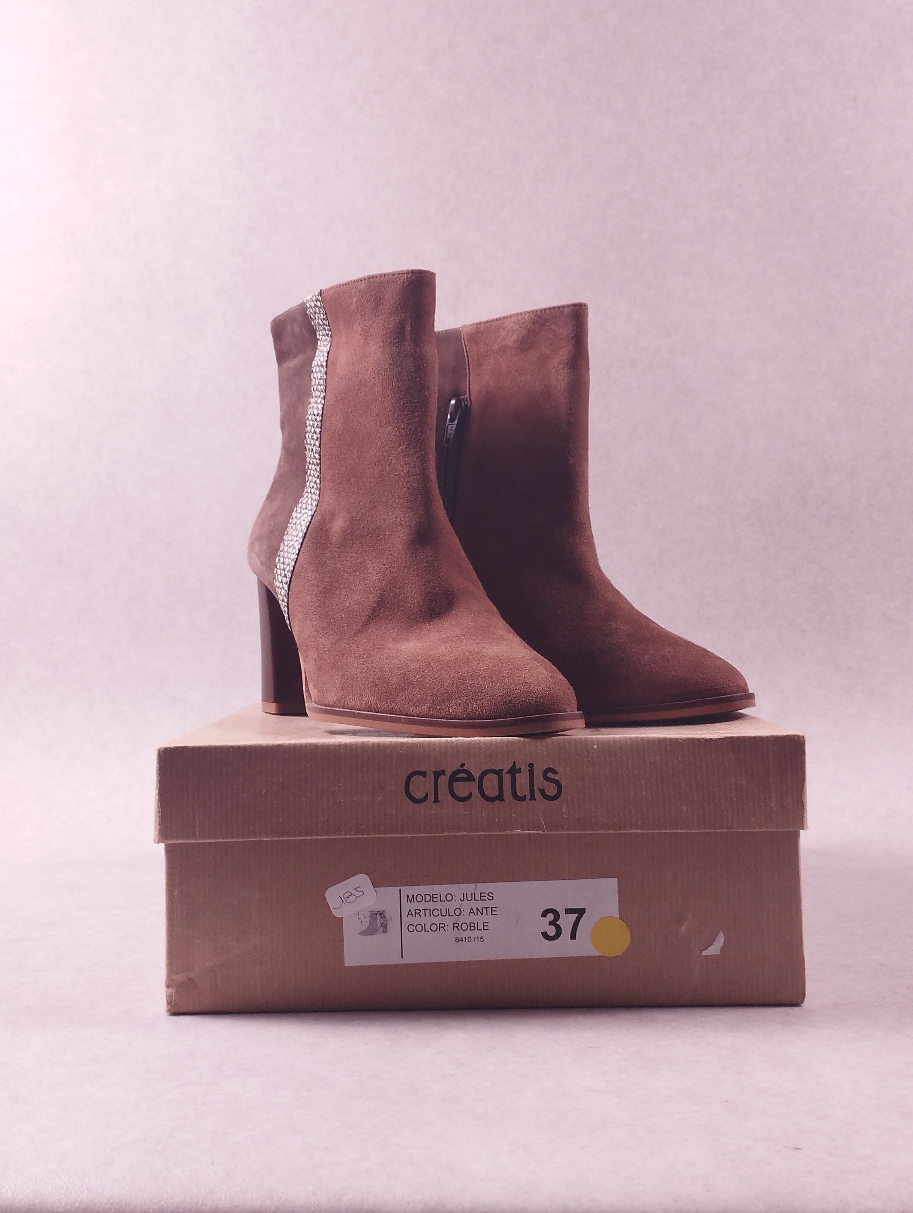 Boots femme Créatis Jules Ante roble pointure 37