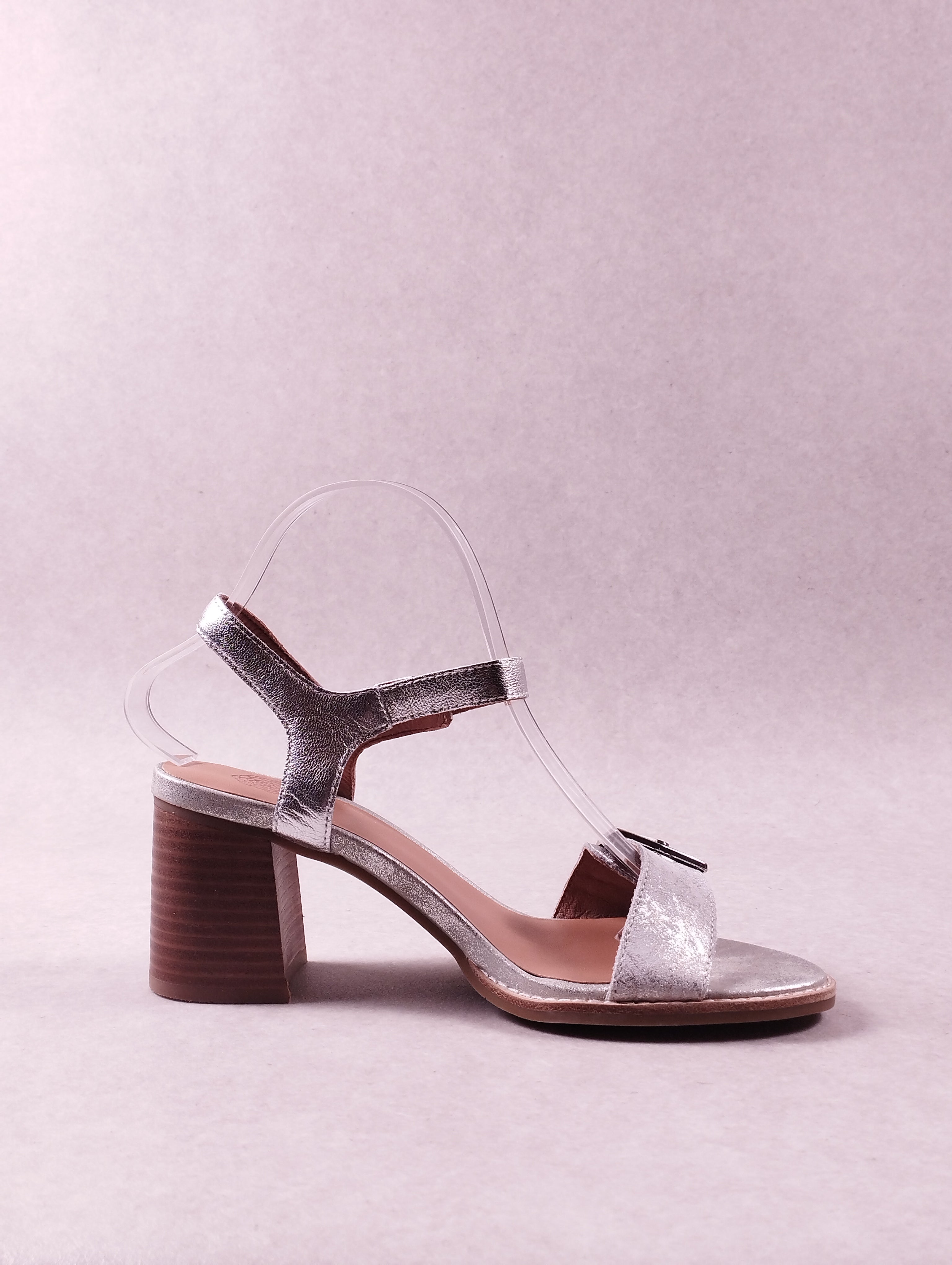 Sandales femme Emilie Karston Lison argent 39