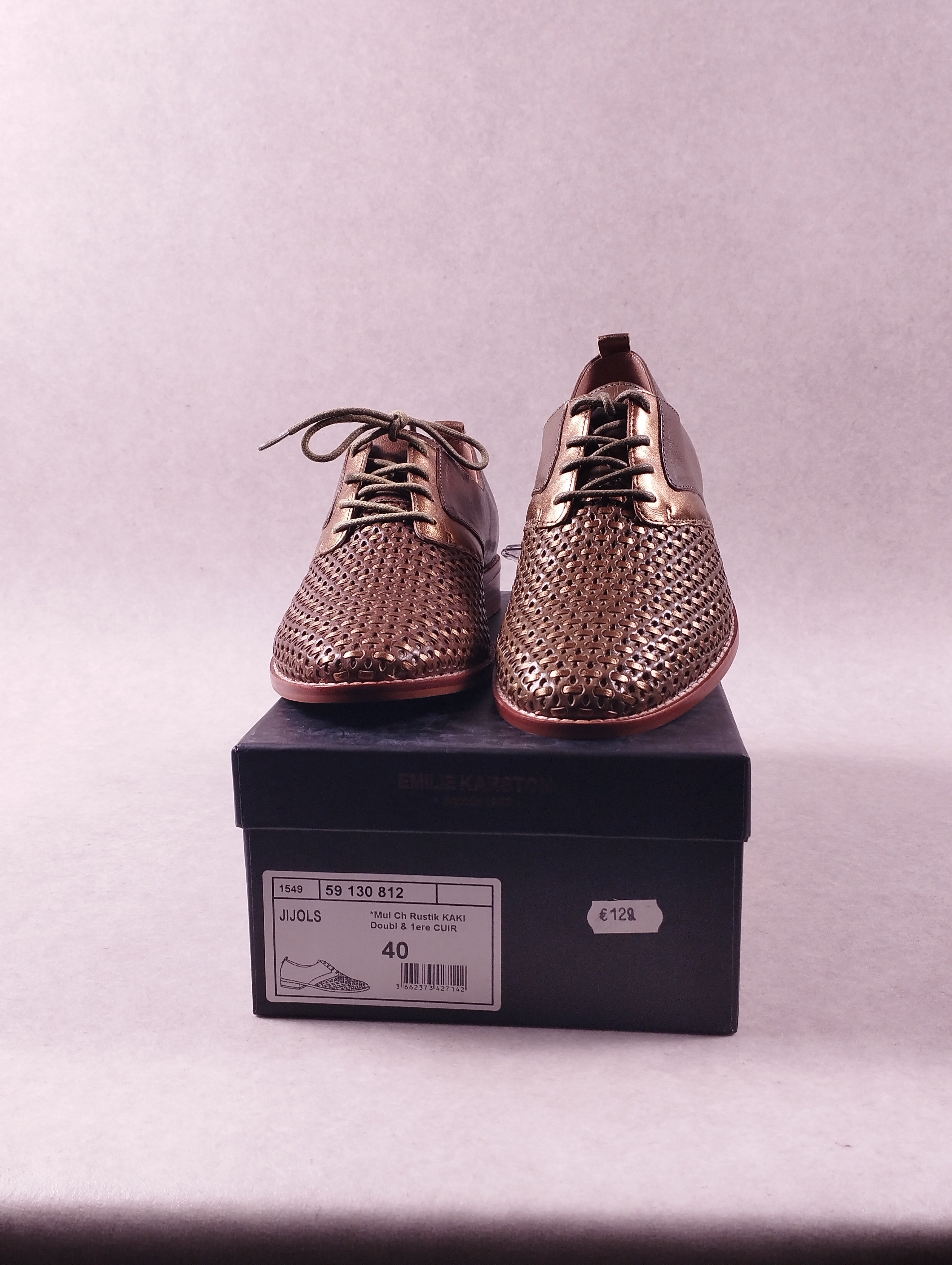 Chaussures femme Emilie Karston JIJOLS kaki 40