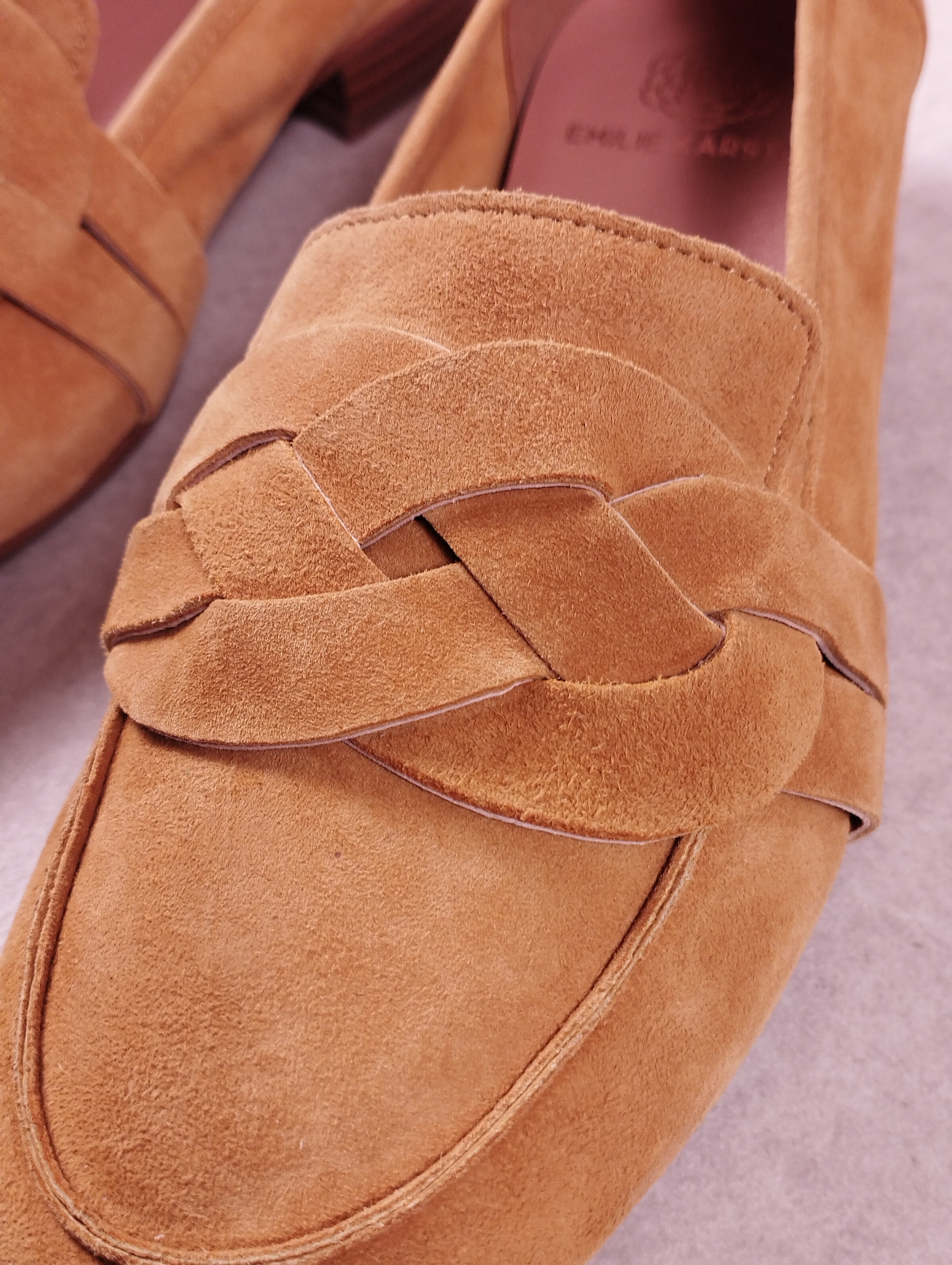 Mocassins femme Emilie Karston Joanna ocre 36